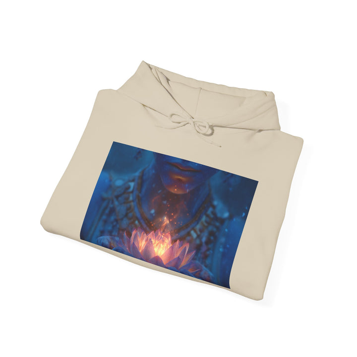 The Flame of the Lotus - Heavy Blend Hooded Sweatshirt