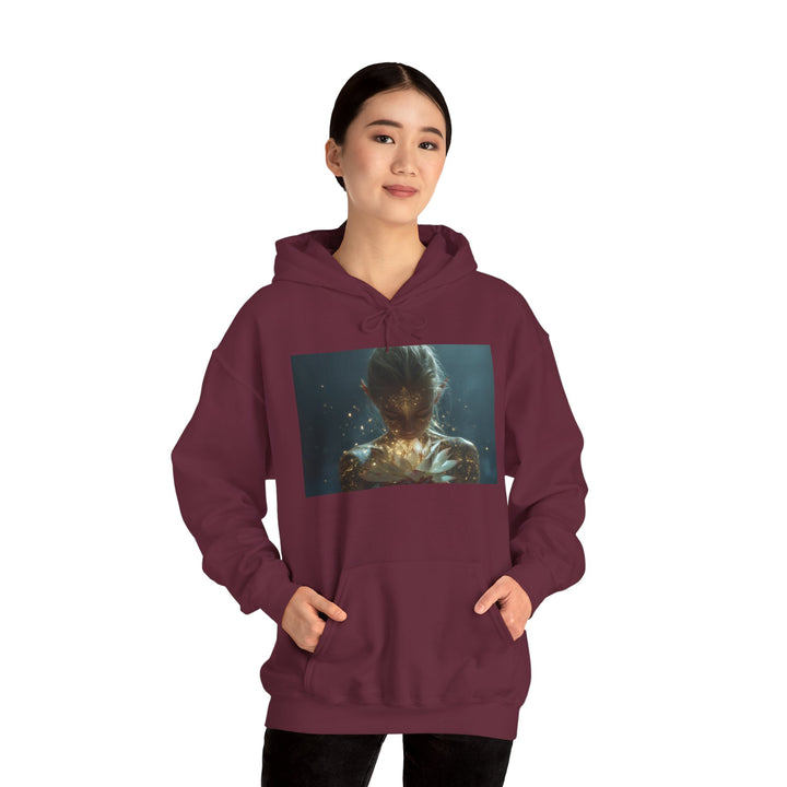 The Whispering Lotus - Heavy Blend Hooded Sweatshirt