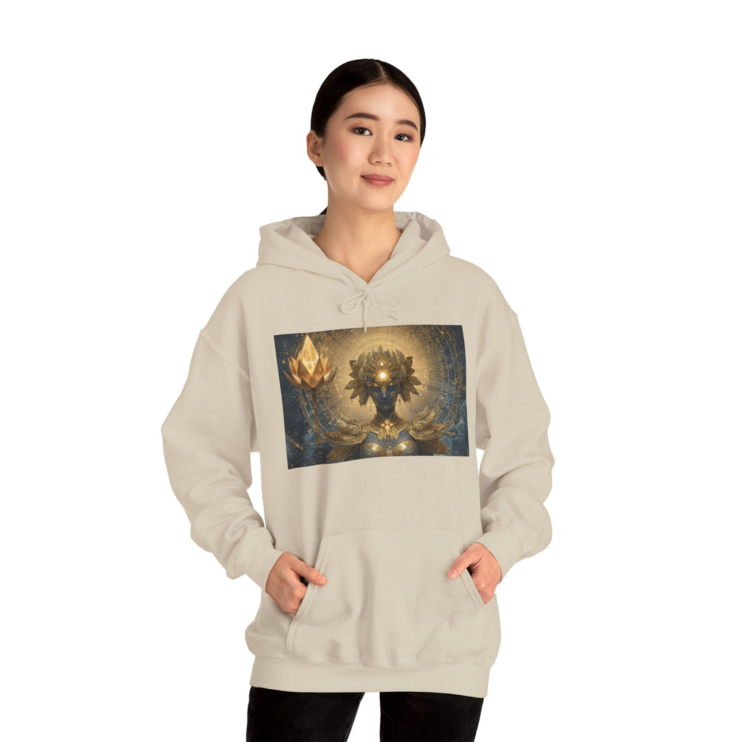 The Celestial Sentinel - Heavy Blend Hooded Sweatshirt