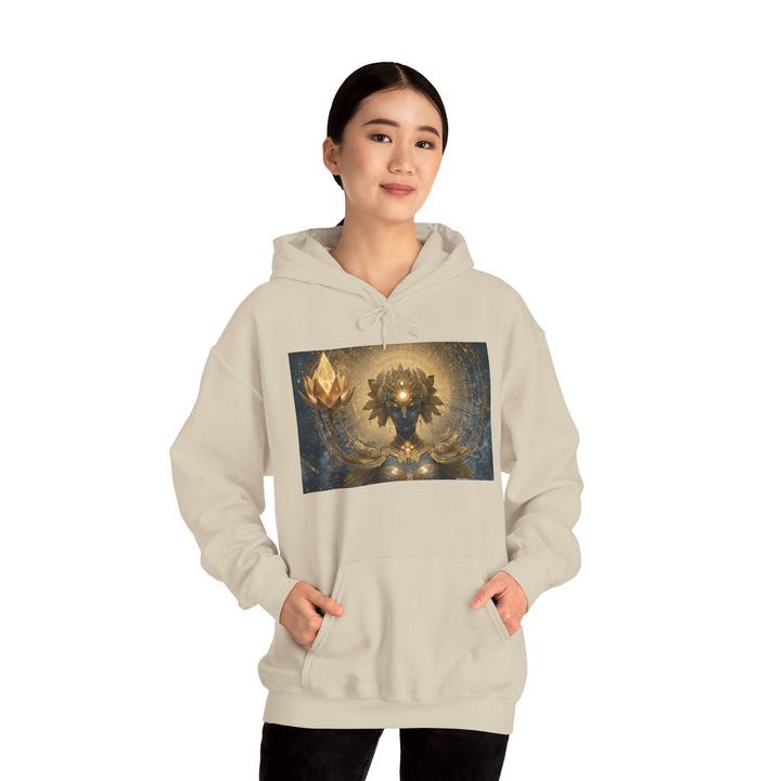 The Celestial Sentinel - Heavy Blend Hooded Sweatshirt