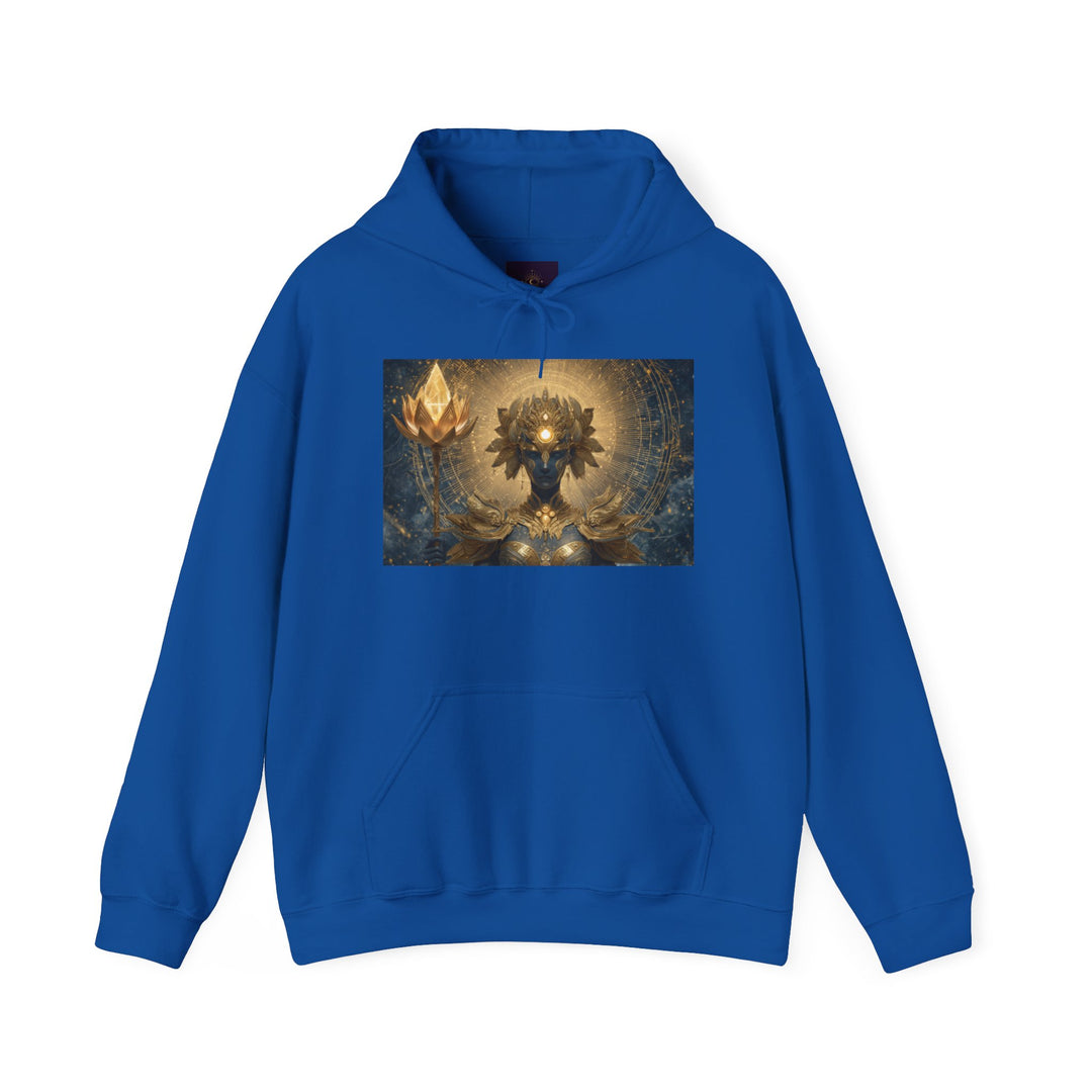 The Celestial Sentinel - Heavy Blend Hooded Sweatshirt