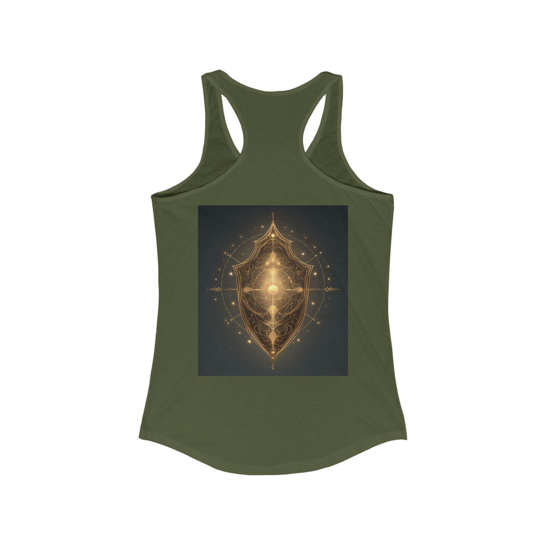 The Radiant Oracle - Women's Racerback Tank