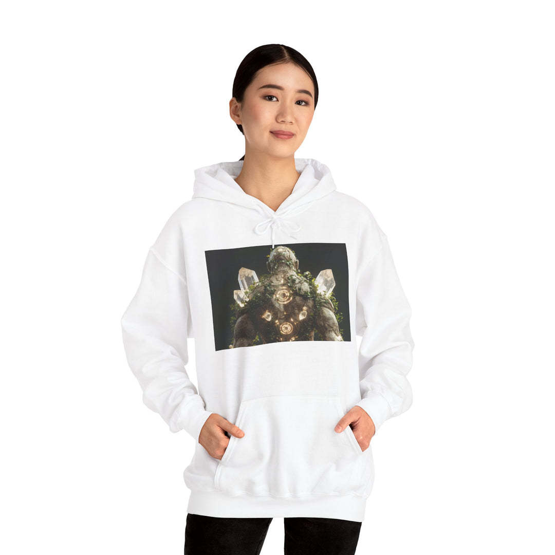 The Verdant Titan - Heavy Blend Hooded Sweatshirt