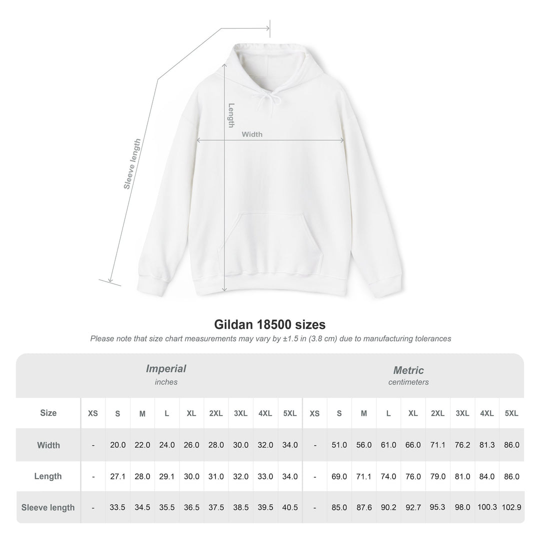 Crescent Crowned - Heavy Blend Hooded Sweatshirt