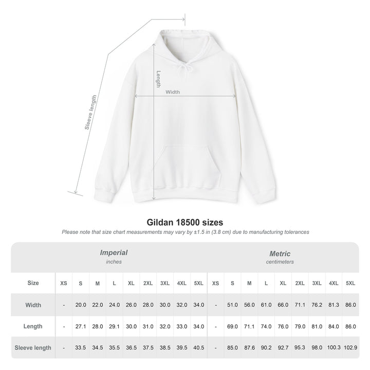 Crescent Crowned - Heavy Blend Hooded Sweatshirt