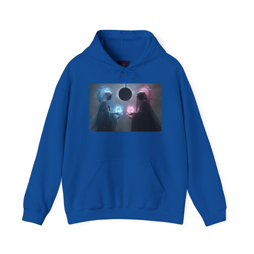The Veil of Balance - Heavy Blend Hooded Sweatshirt