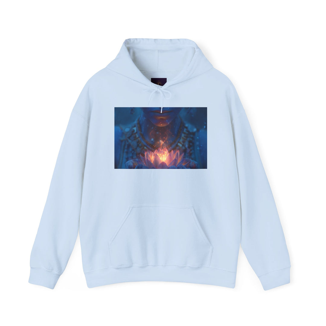 The Flame of the Lotus - Heavy Blend Hooded Sweatshirt