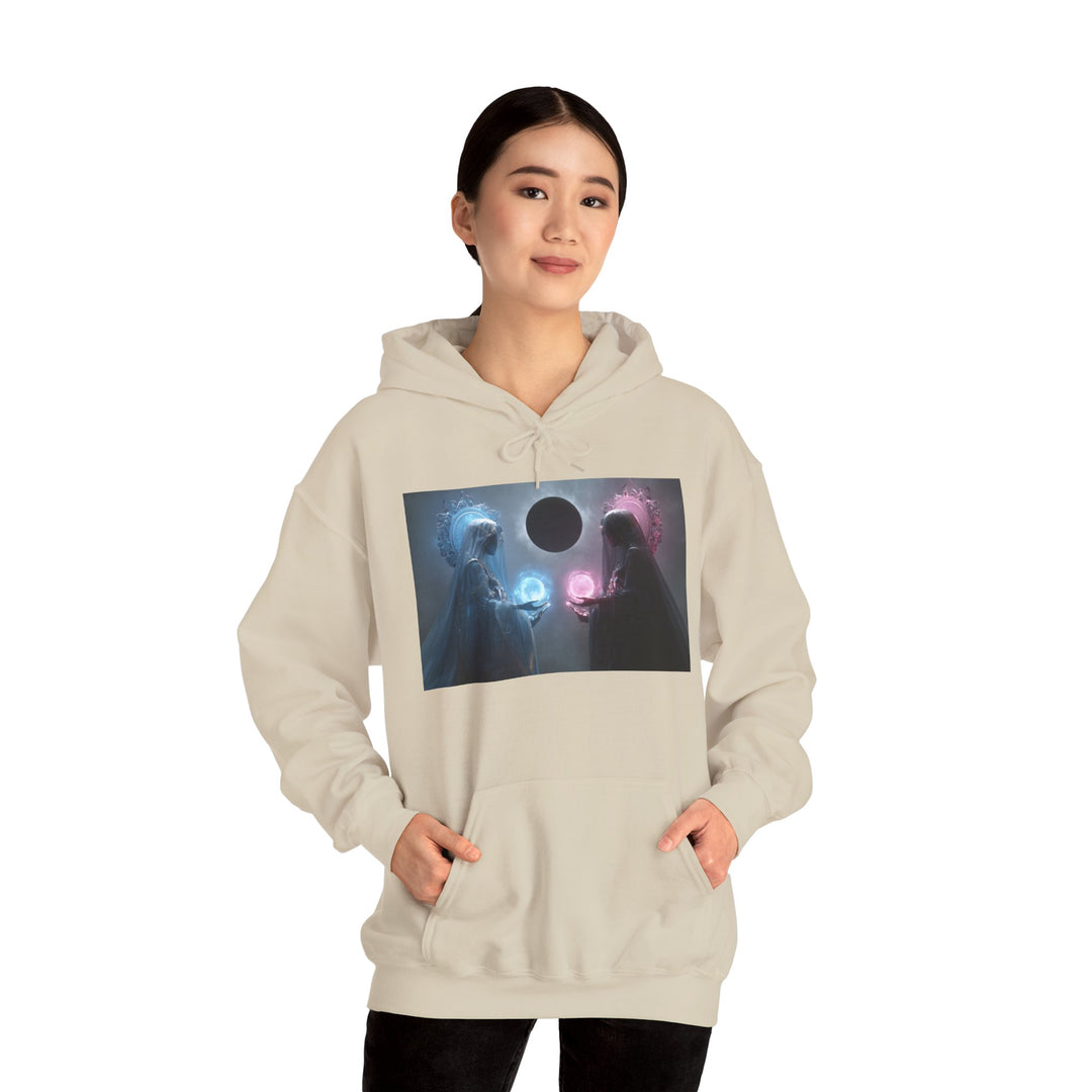 The Veil of Balance - Heavy Blend Hooded Sweatshirt