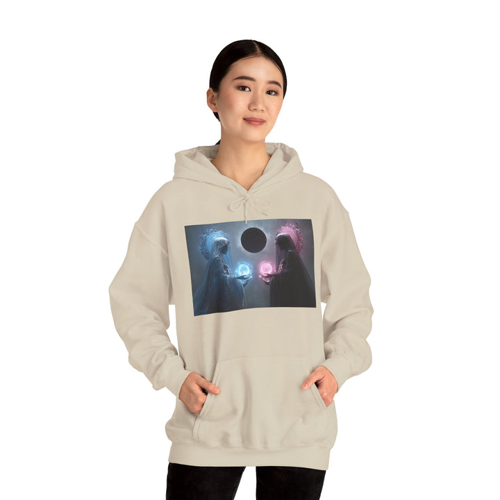 The Veil of Balance - Heavy Blend Hooded Sweatshirt