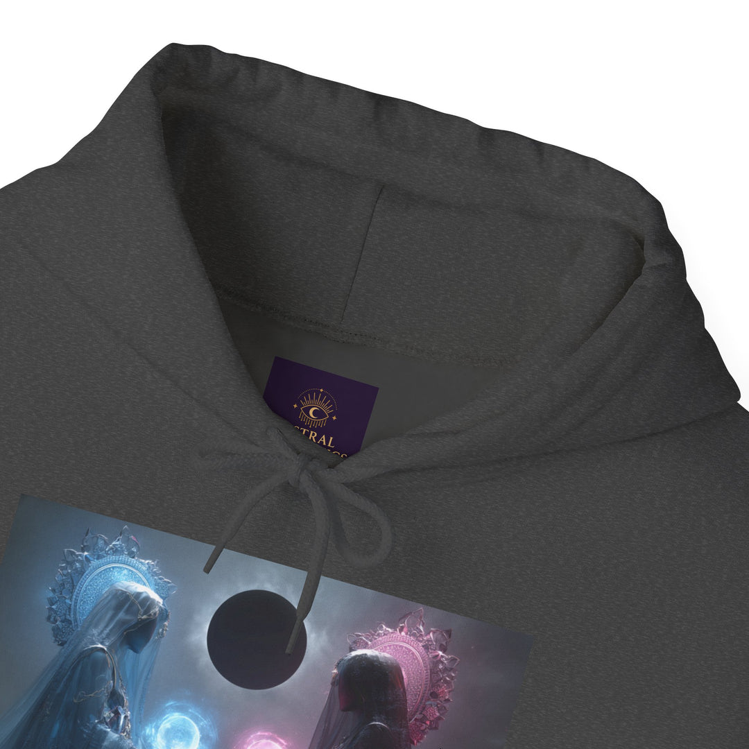 The Veil of Balance - Heavy Blend Hooded Sweatshirt