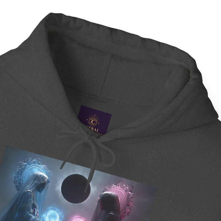 The Veil of Balance - Heavy Blend Hooded Sweatshirt