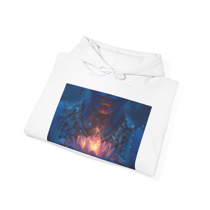 The Flame of the Lotus - Heavy Blend Hooded Sweatshirt