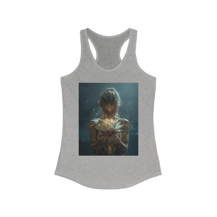 The Whispering Lotus - Women's Racerback Tank