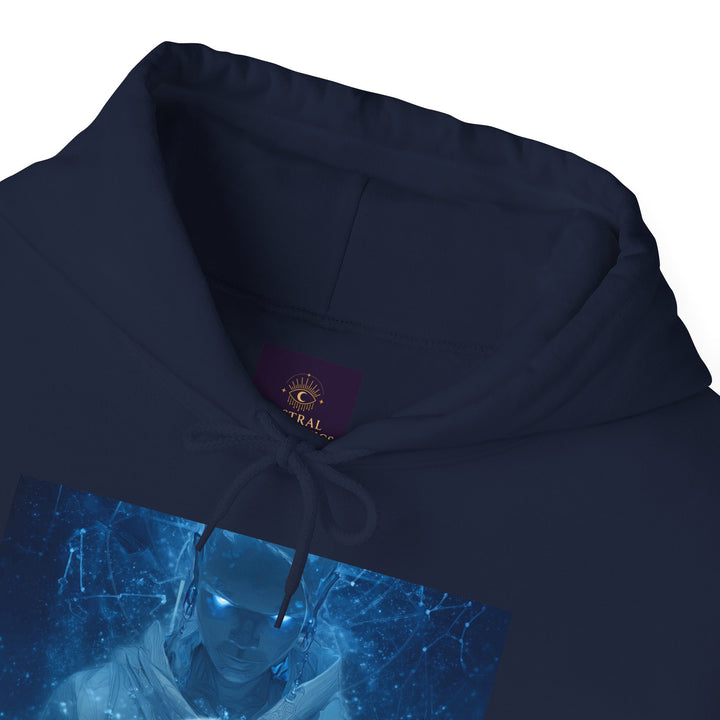 Moonlit Guardian - Heavy Blend Hooded Sweatshirt