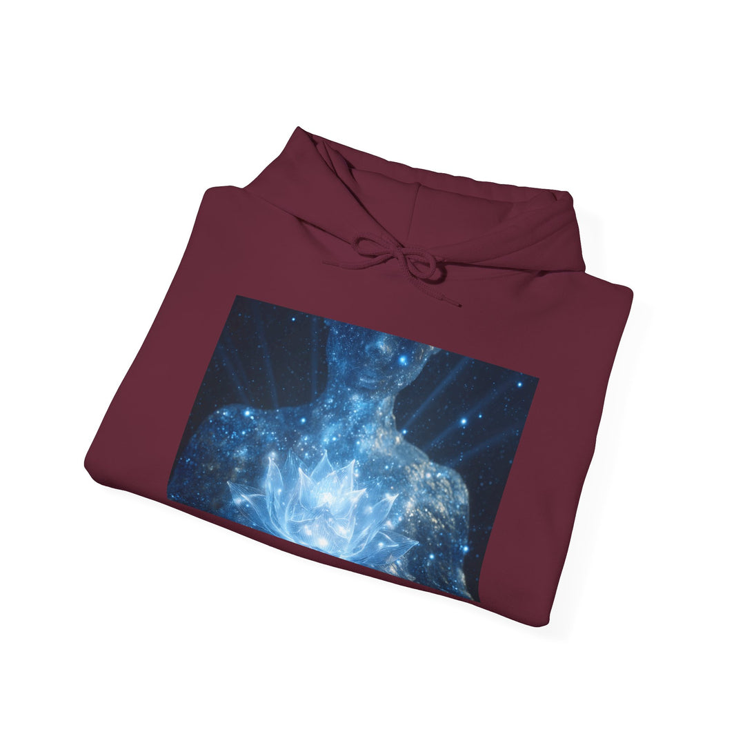 The Cosmic Bloom - Heavy Blend Hooded Sweatshirt