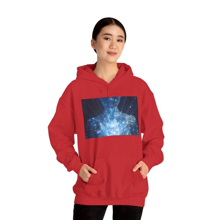 The Cosmic Bloom - Heavy Blend Hooded Sweatshirt