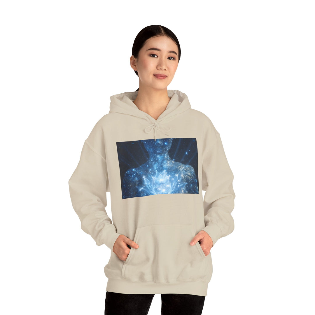 The Cosmic Bloom - Heavy Blend Hooded Sweatshirt