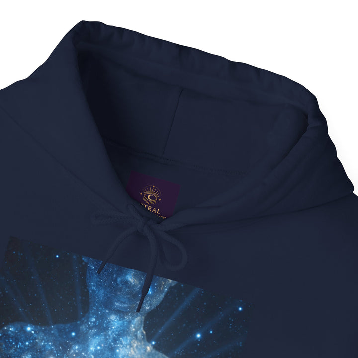 The Cosmic Bloom - Heavy Blend Hooded Sweatshirt