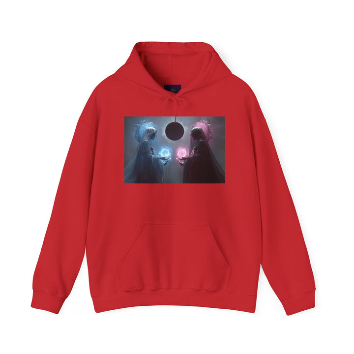 The Veil of Balance - Heavy Blend Hooded Sweatshirt