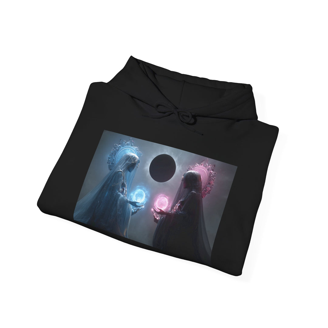 The Veil of Balance - Heavy Blend Hooded Sweatshirt