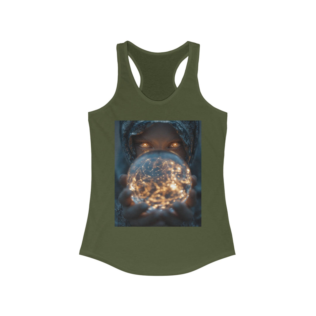 Keeper of the Lotus Flame - Women's Racerback Tank