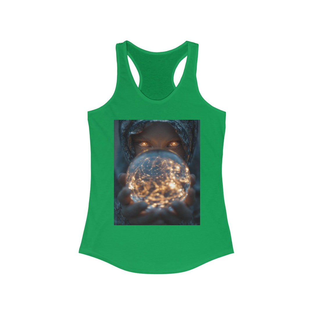 Keeper of the Lotus Flame - Women's Racerback Tank