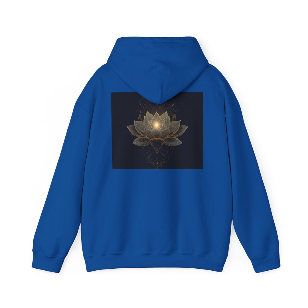 The Flame of the Lotus - Heavy Blend Hooded Sweatshirt