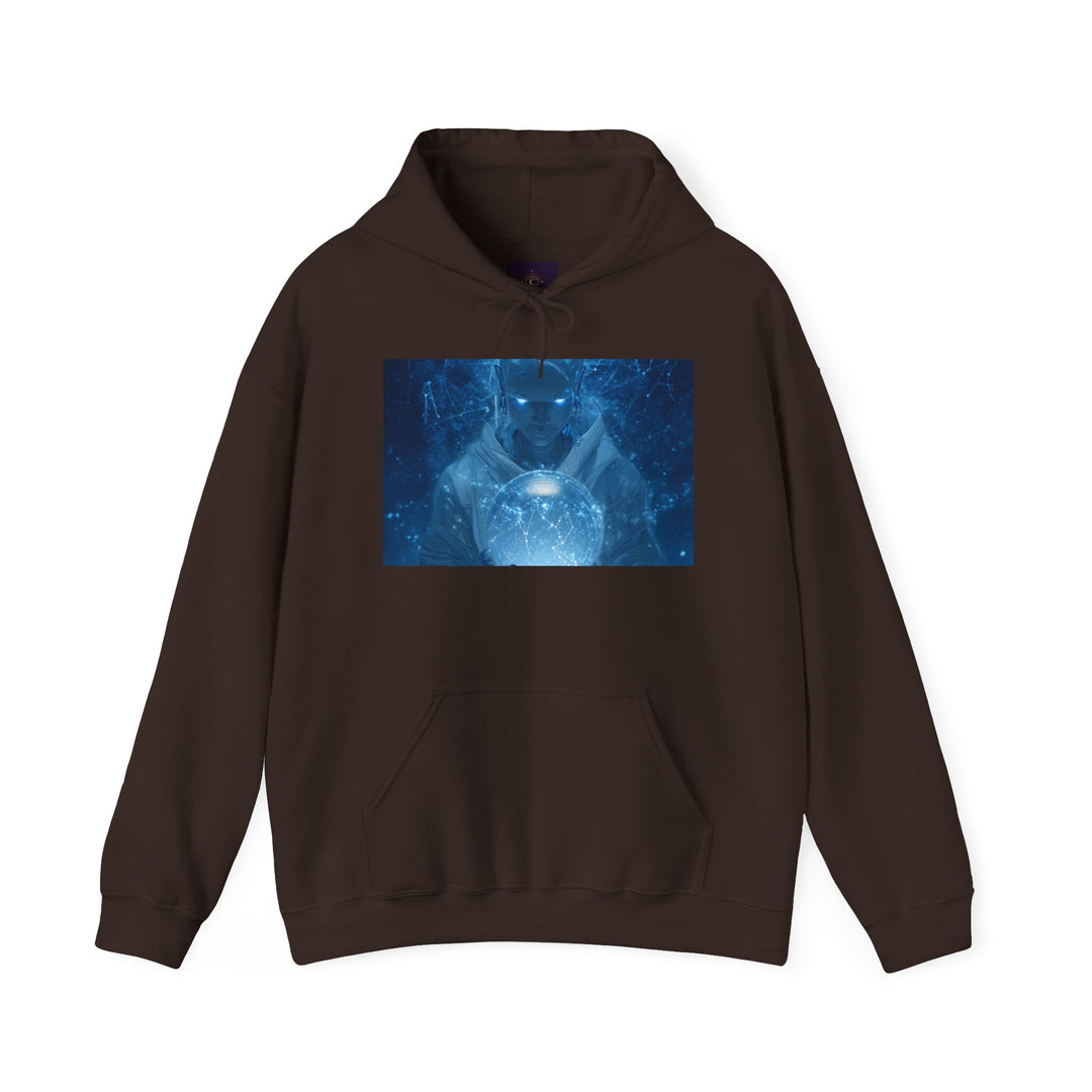 Moonlit Guardian - Heavy Blend Hooded Sweatshirt