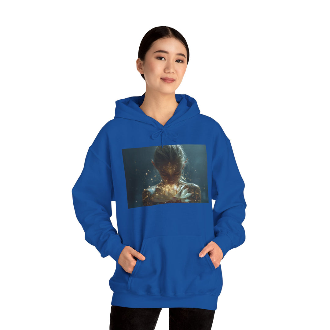 The Whispering Lotus - Heavy Blend Hooded Sweatshirt