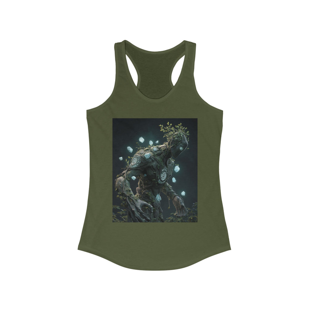 The Stonebound Sentinel - Women's Racerback Tank