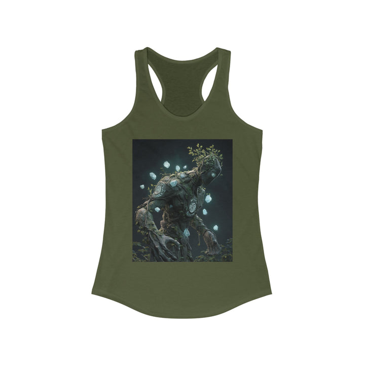 The Stonebound Sentinel - Women's Racerback Tank