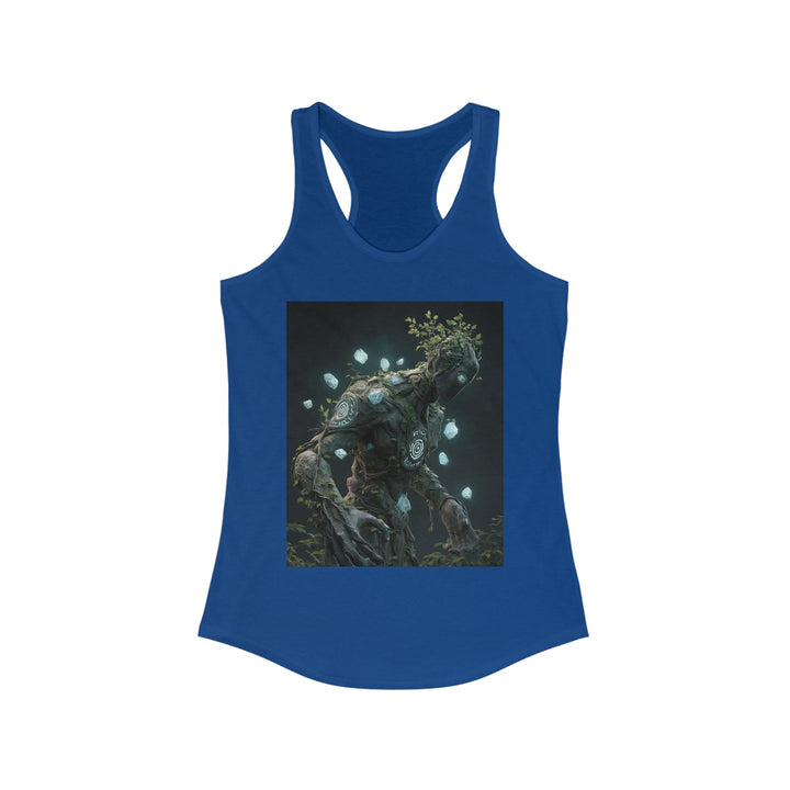 The Stonebound Sentinel - Women's Racerback Tank