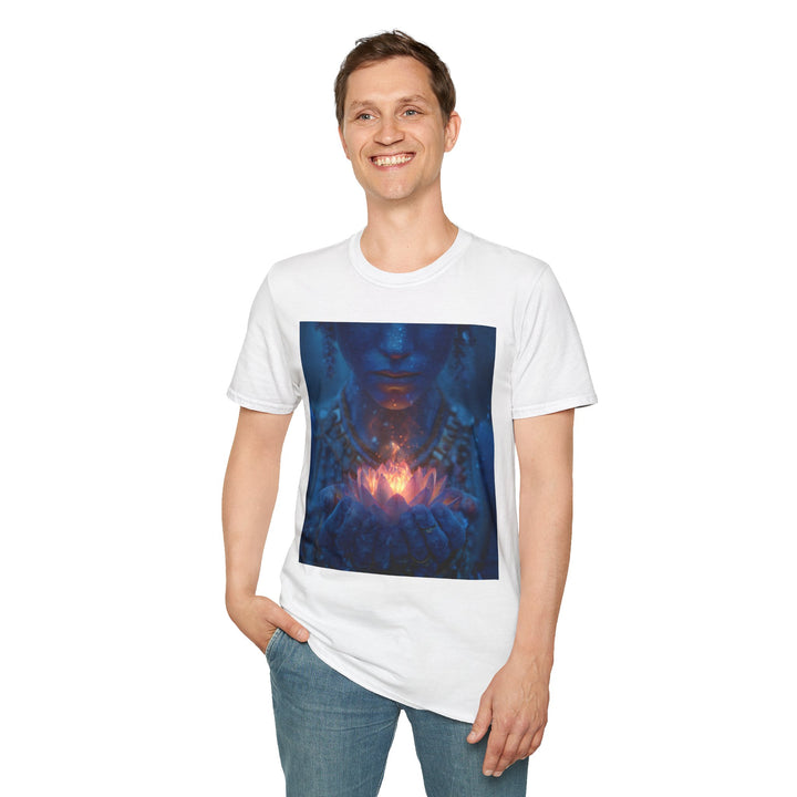 The Flame of the Lotus - Softstyle T-Shirt