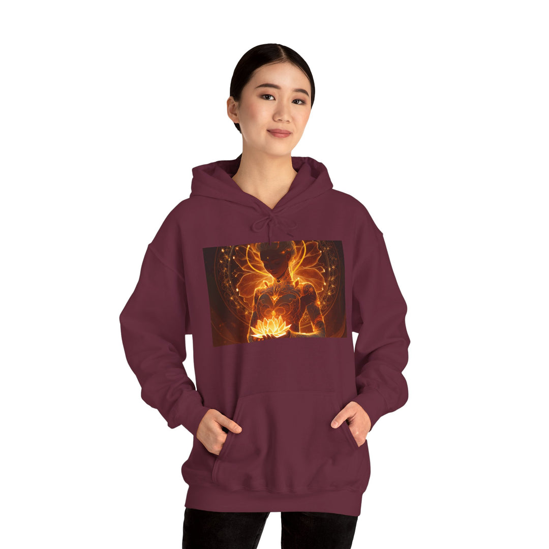 The Ashen Sovereign - Heavy Blend Hooded Sweatshirt
