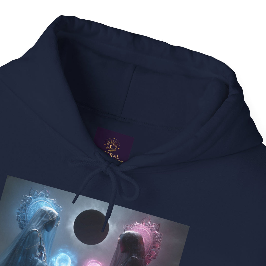The Veil of Balance - Heavy Blend Hooded Sweatshirt