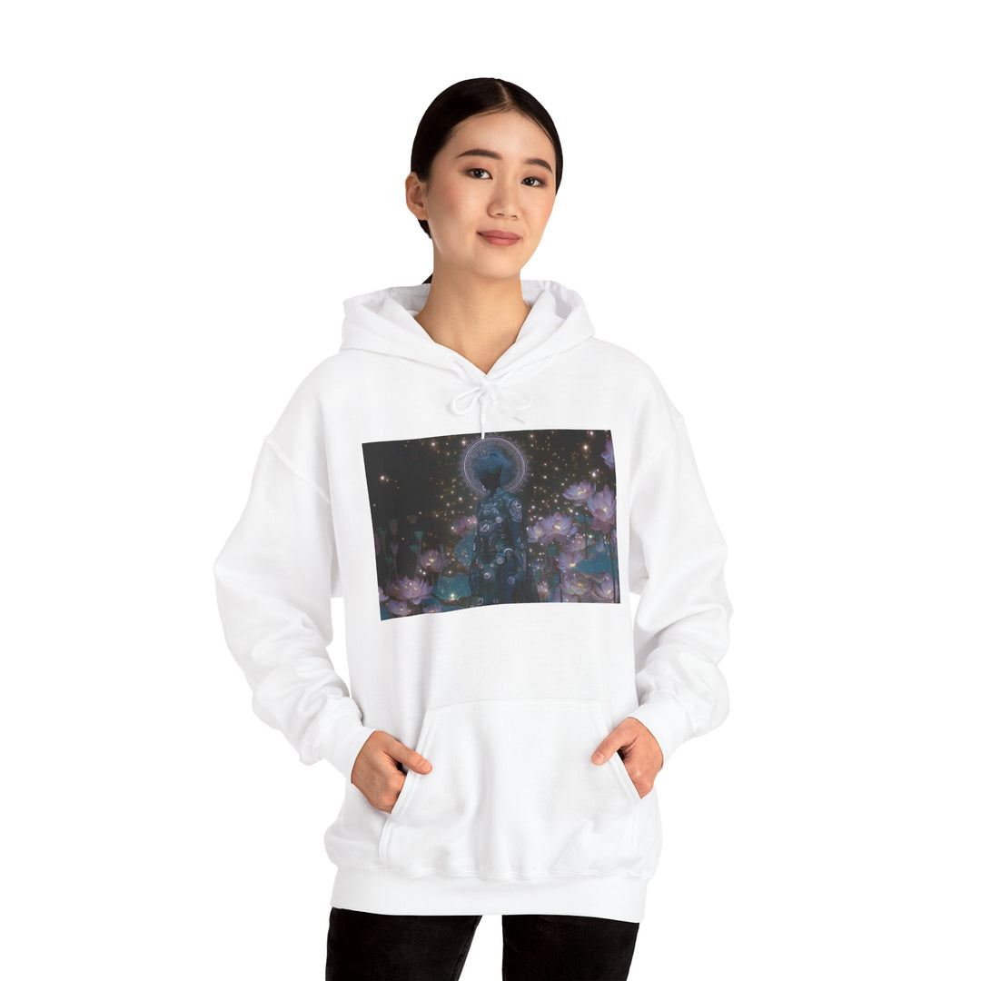 The Petalborn Sentinel - Heavy Blend Hooded Sweatshirt