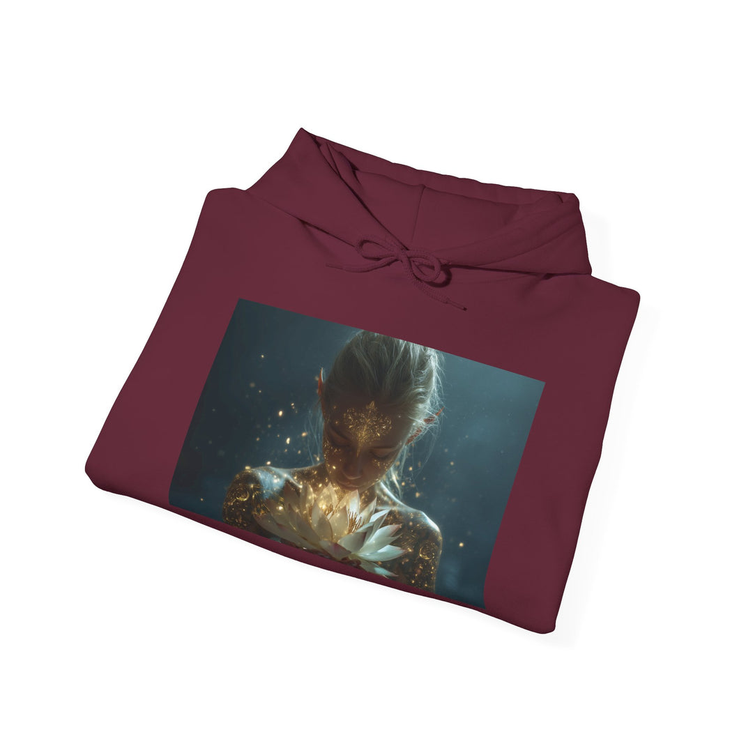 The Whispering Lotus - Heavy Blend Hooded Sweatshirt