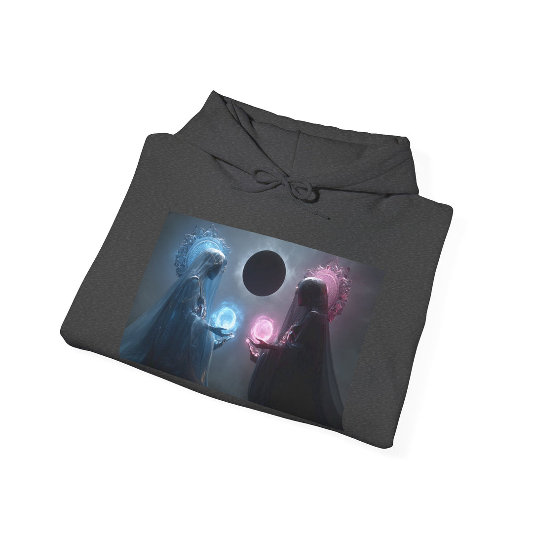 The Veil of Balance - Heavy Blend Hooded Sweatshirt