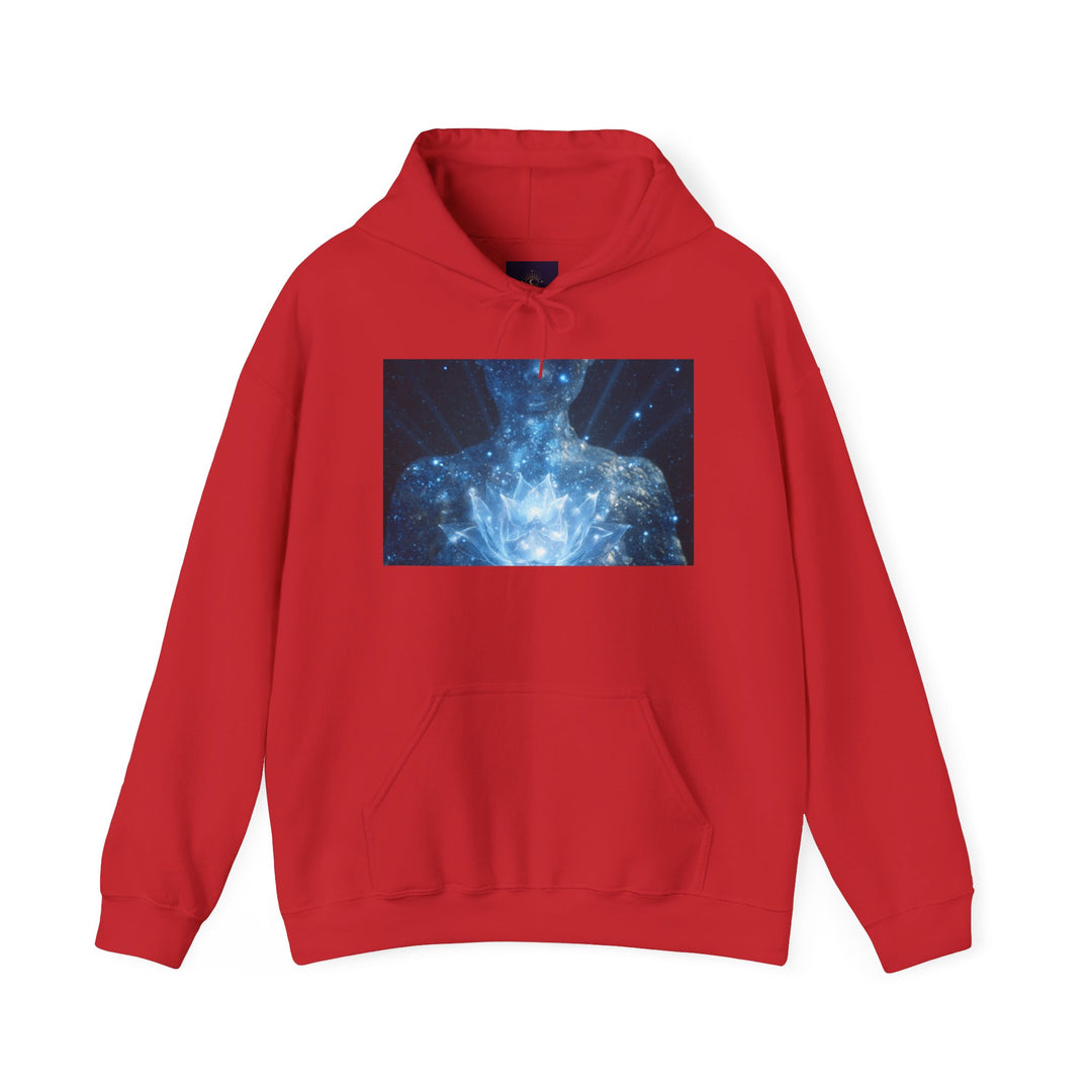 The Cosmic Bloom - Heavy Blend Hooded Sweatshirt