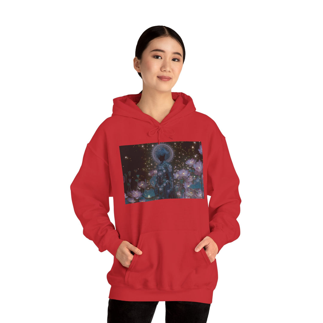 The Petalborn Sentinel - Heavy Blend Hooded Sweatshirt