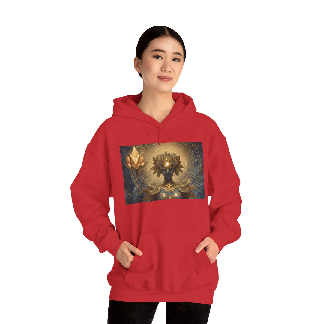 The Celestial Sentinel - Heavy Blend Hooded Sweatshirt