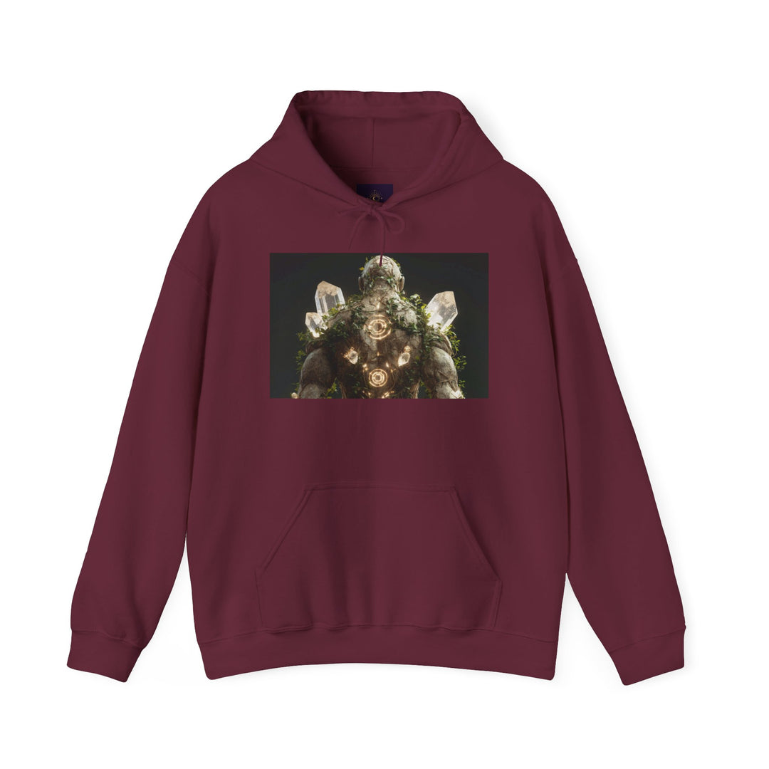 The Verdant Titan - Heavy Blend Hooded Sweatshirt