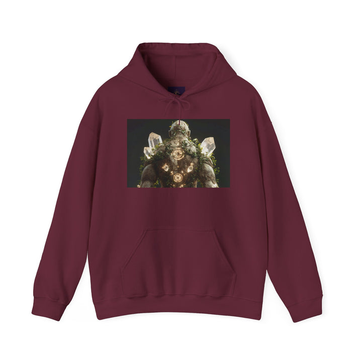 The Verdant Titan - Heavy Blend Hooded Sweatshirt