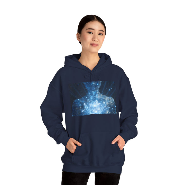 The Cosmic Bloom - Heavy Blend Hooded Sweatshirt