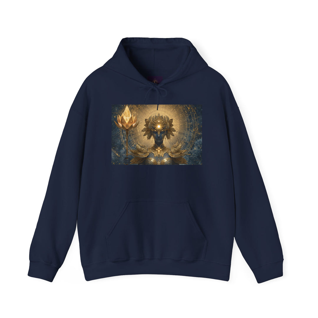 The Celestial Sentinel - Heavy Blend Hooded Sweatshirt