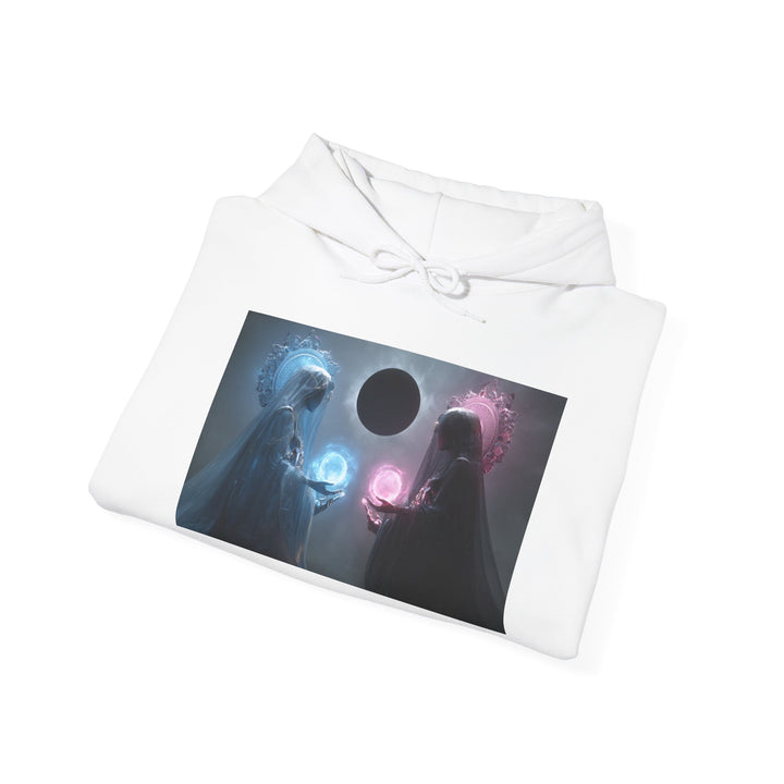 The Veil of Balance - Heavy Blend Hooded Sweatshirt