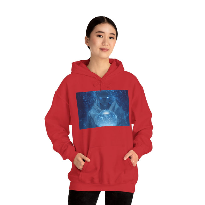 Moonlit Guardian - Heavy Blend Hooded Sweatshirt
