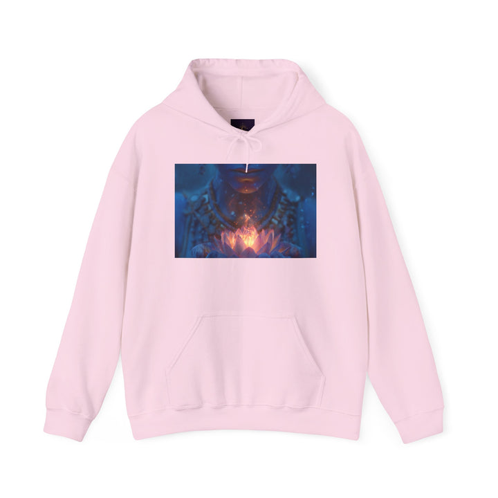 The Flame of the Lotus - Heavy Blend Hooded Sweatshirt