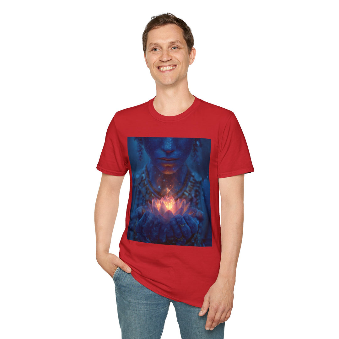 The Flame of the Lotus - Softstyle T-Shirt