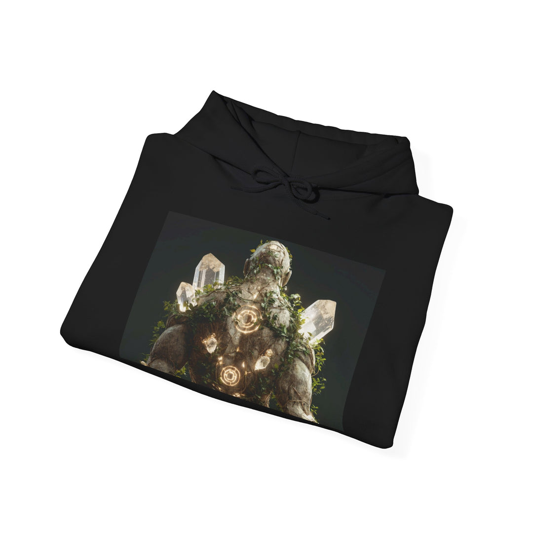 The Verdant Titan - Heavy Blend Hooded Sweatshirt